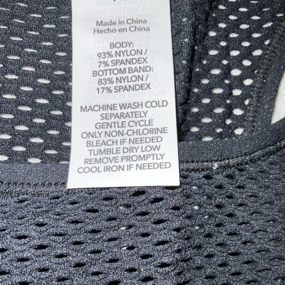 Joy Lab Seamless High Neck Sports Bra. Sz XL Black. NWT - Picture 3 of 4